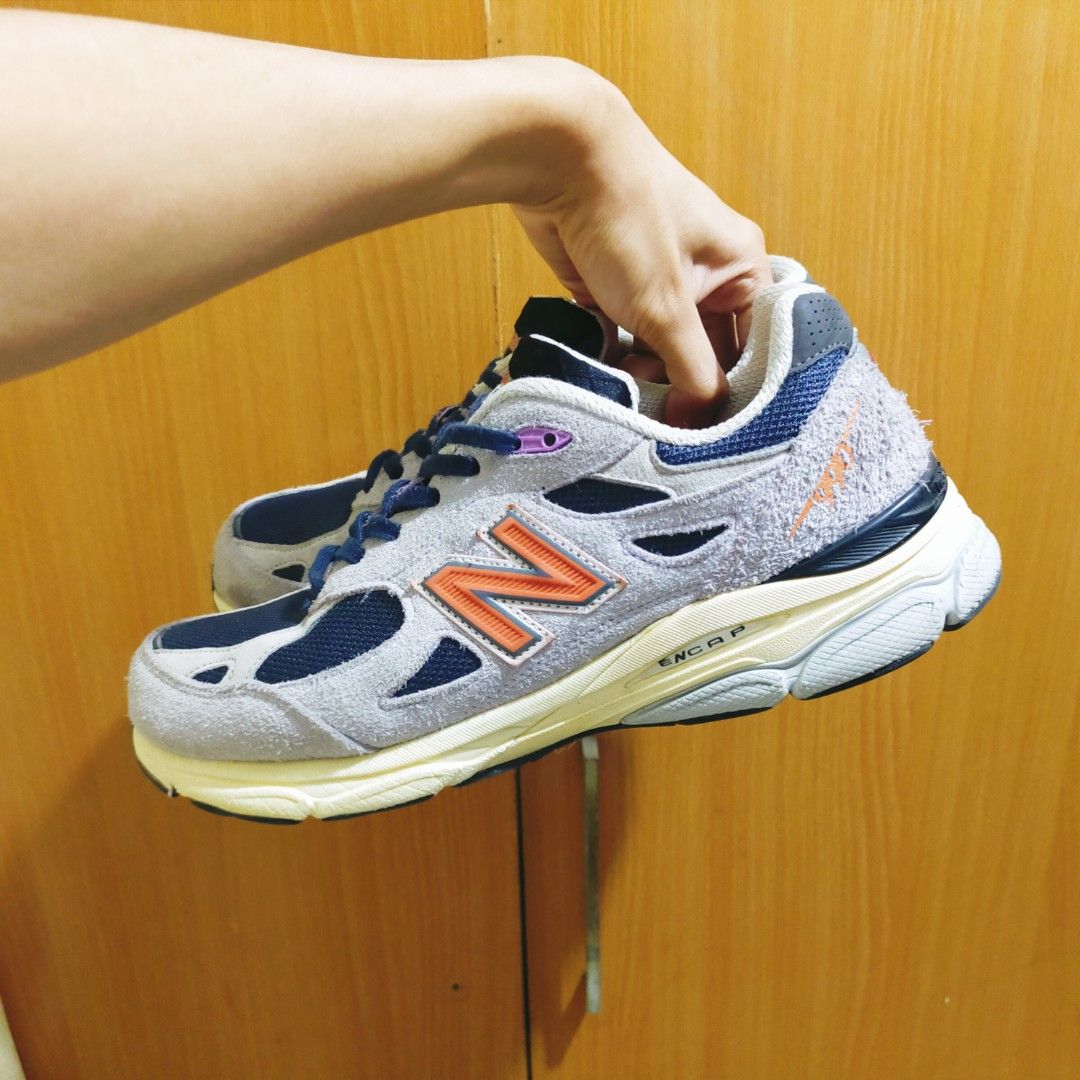 New Balance 990v3 Teddy Santis (Category: Sneakers) located in Manila. Submitted by patinacollectives2.0 (Listing ID 1465034440, Image 3). Description: New Balance 990v3 Teddy Santis Raw Amethyst M990TD3 Size 10US 44EUR Made in USA Really good condition for it's age Minor signs of usage only Very rare colorway and probably the best V3 Teddy Santis released RFS: Decluttering 2500+SF Marikina location Shipping via Lalamove or J&T.