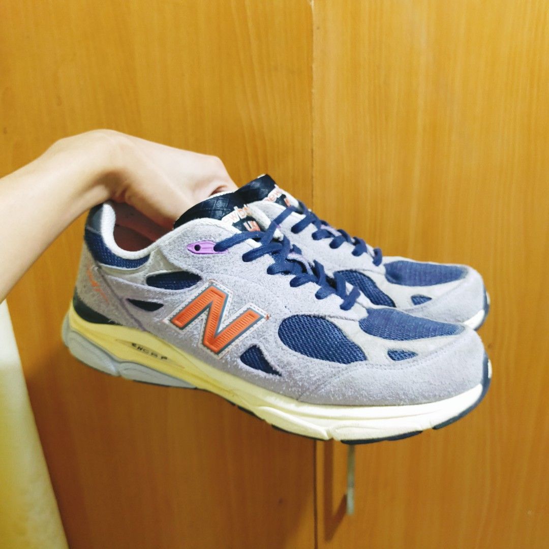 New Balance 990v3 Teddy Santis (Category: Sneakers) located in Manila. Submitted by patinacollectives2.0 (Listing ID 1465034440, Image 1). Description: New Balance 990v3 Teddy Santis Raw Amethyst M990TD3 Size 10US 44EUR Made in USA Really good condition for it's age Minor signs of usage only Very rare colorway and probably the best V3 Teddy Santis released RFS: Decluttering 2500+SF Marikina location Shipping via Lalamove or J&T.