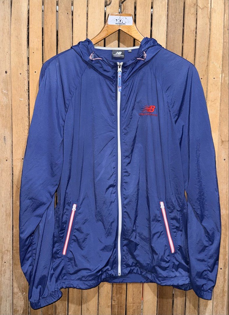 New Balance Lightweight Windbreaker (Category: Coats, Jackets and Outerwear) located in Maramag. Submitted by ghab82885 (Listing ID 1465023106, Image 1). Description: New Balance Lightweight Windbreaker Excellent Condition No issue Size XL W23.5” x L29” 450 only.