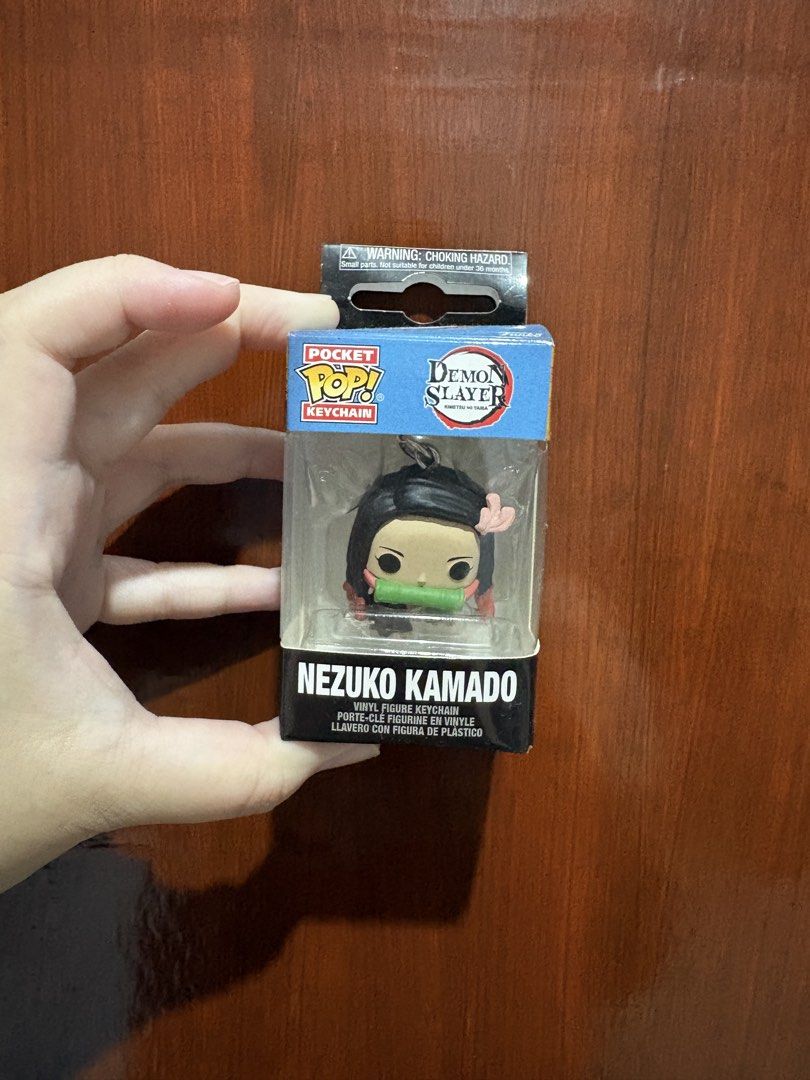 Nezuko Kamado Funko Pop Key Chain (Category: Figurines & Statues) located in Manila. Submitted by librolaneph (Listing ID 1465044295, Image 1). Description: - Brandnew - Comes with a box .