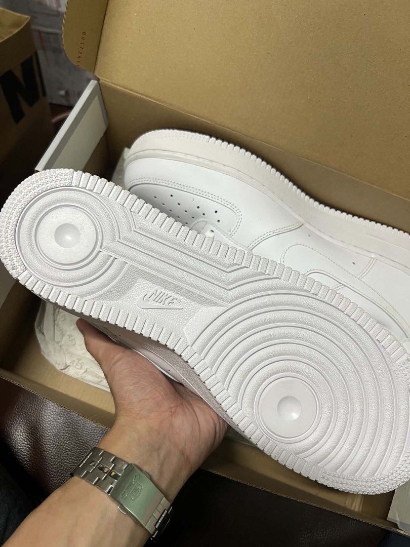 Nike Air Force 1 '07 Triple White (Category: Casual Shoes) located in Manila. Submitted by rovdaduya (Listing ID 1465016133, Image 2). Description: Nike Air Force 1 Triple White Brand new Orig 10US Box and paper bag SRP:5895 My price: 3500 .