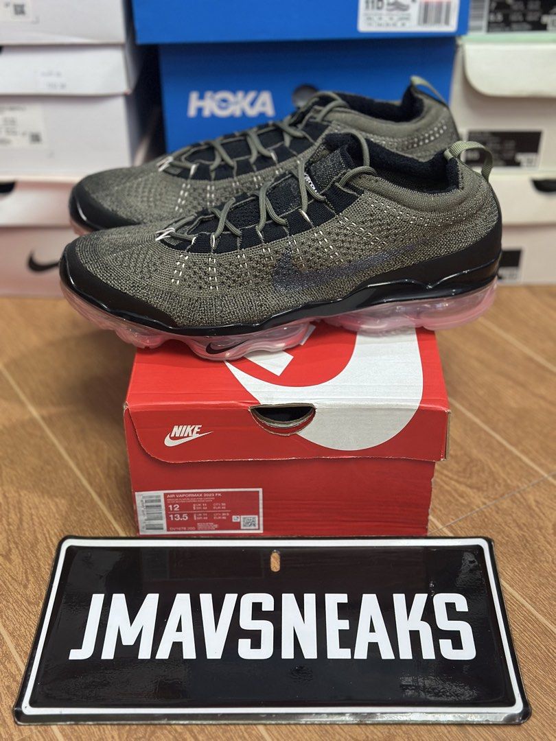 Nike Air Vapormax “Medium Olive Pink Oxford” (Category: Sneakers) located in San Juan City. Submitted by jmavsneaks.2016 (Listing ID 1465102707, Image 1). Description: For Sale: Nike Air Vapormax “Medium Olive Pink Oxford” Size 12 3,995 only Message us for more information 📩 Contact number: 09264061372 📞 Payment Via: Bpi/Bdo/Metrobank/Paymaya/Gcash/ 💰 Pick up Location: San juan city Can do Lalamove/Grab/Angkas (Buyer Expense) 🛵 LBC COD/COP (b