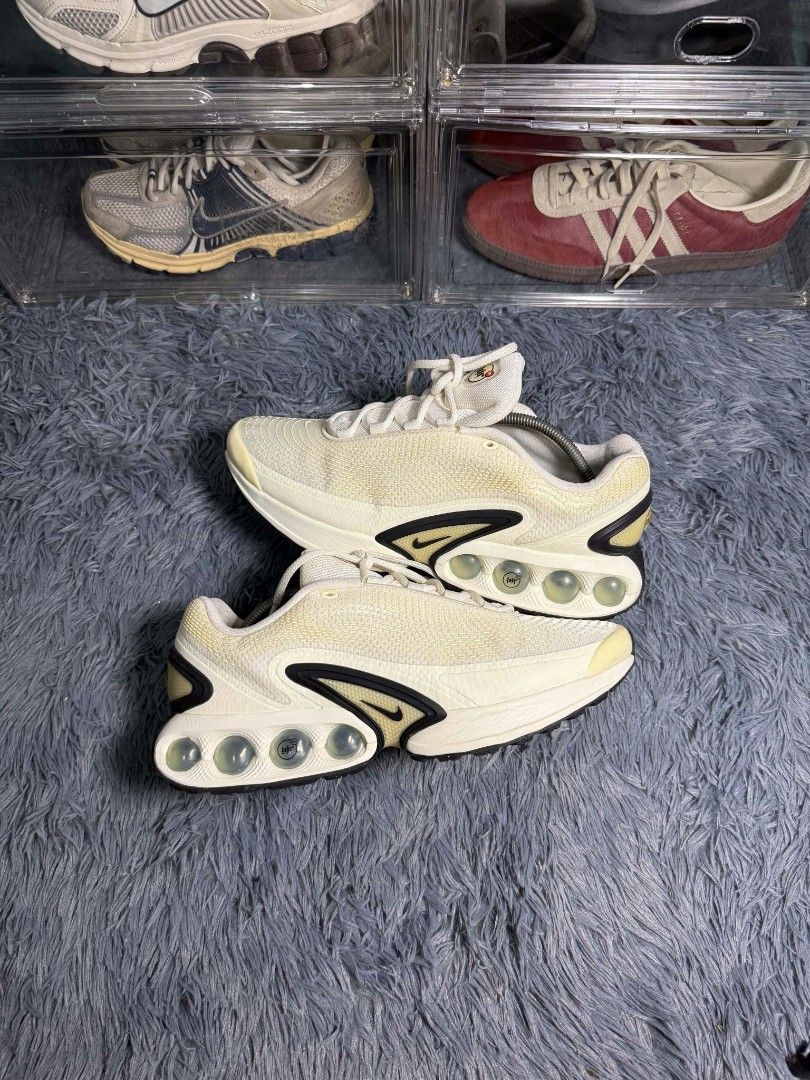 NIKE AIRMAX DN "SAIL AND COCONUT MILK" (Category: Sneakers) located in Candelaria. Submitted by worn_gallerie (Listing ID 1465160140, Image 1). Description: NIKE AIRMAX DN SIZE 12 US MENS EXCELLENT CONDITION WITH OG BOX ₱3,299 ONLY.
