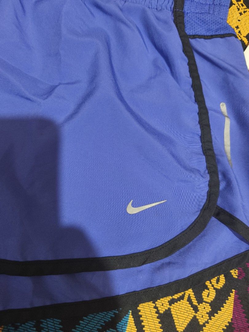 Nike Dri-FIT Blue Running Shorts (Category: Activewear) located in Pasig City. Submitted by althentic.ph (Listing ID 1464978113, Image 3). Description: SUPER SALE!!!! 100 + JNT SF *Original Nike Running Shorts for WOMEN Lavander Size Large Adult Actual Measurements: Waist - 34" - 36" Length - 10" Hem - 13" Very Good Thrifted Condition 9+/10 Removed inner mesh, needs washing ✔Tags are available upon request, can be sent thru PM ✔fix price ✔payment