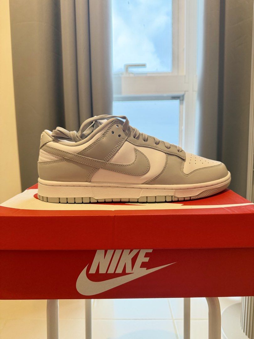 Nike Dunk Low Retro White/Grey Men's US12 (Category: Sneakers) located in Pasig City. Submitted by sephmarrion (Listing ID 1465088559, Image 1). Description: Brandnew White/Grey fog Men's US12 Price: 5,000 PM of interested *pick-up or meet-up in Ugong, Pasig. shipping can be arrange at buyer's expense.