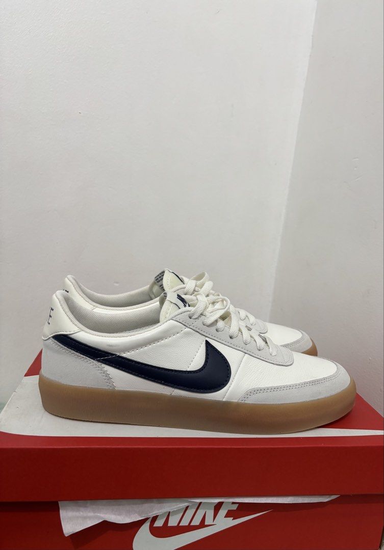 Nike Killshot 2 White Midnight Navy Gum (Category: Sneakers) located in Naga. Submitted by bluert (Listing ID 1465080660, Image 1). Description: Size: US 9 • Tried on only to check the fit • Never worn outside • In excellent condition • Selling because I decided not to keep them PM if interested. .