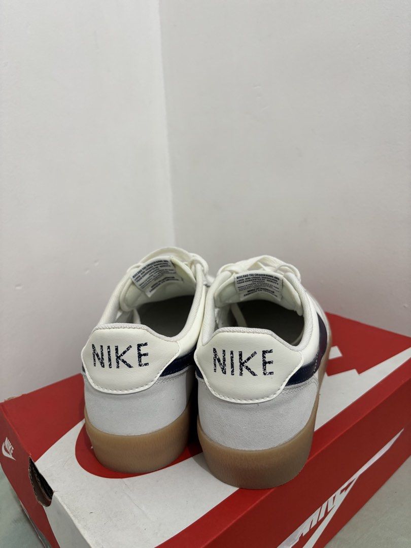 Nike Killshot 2 White Midnight Navy Gum (Category: Sneakers) located in Naga. Submitted by bluert (Listing ID 1465080660, Image 2). Description: Size: US 9 • Tried on only to check the fit • Never worn outside • In excellent condition • Selling because I decided not to keep them PM if interested. .