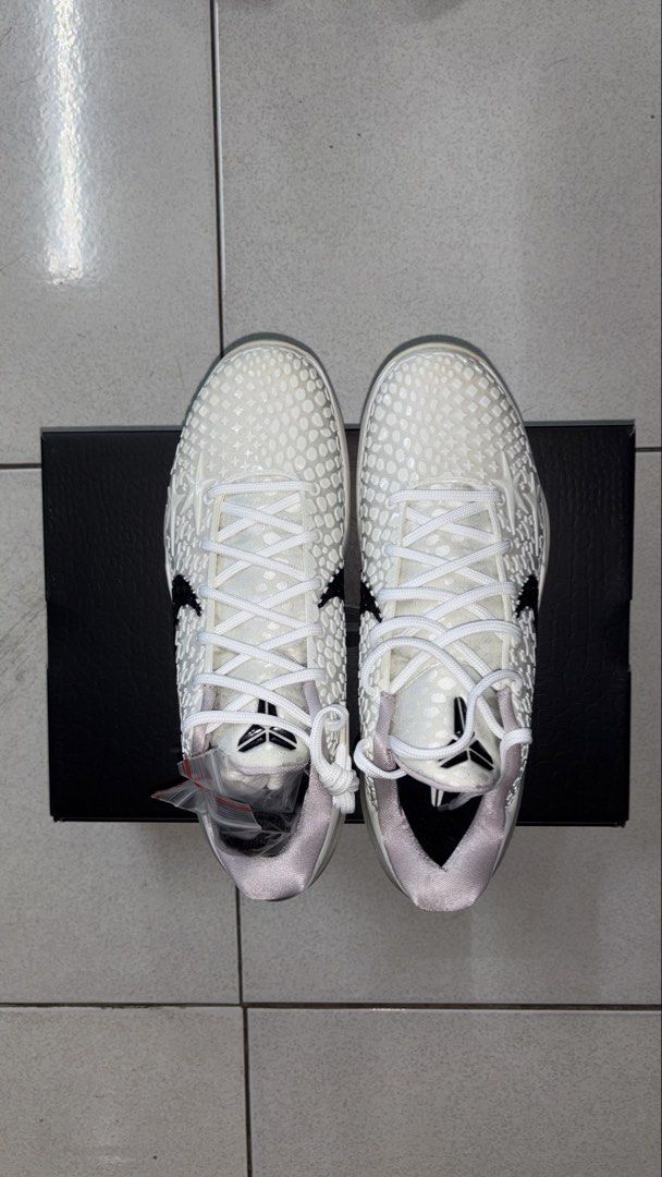 Nike Kobe 6 Protro ‘Sail’ (Category: Sneakers) located in Marikina City. Submitted by andreimarcustaino (Listing ID 1465024590, Image 3). Description: Nike Kobe 6 Protro ‘Sail’ Size 8.5 📍Available for Meetups in Marikina, San Juan, and Quezon City DM for more details.