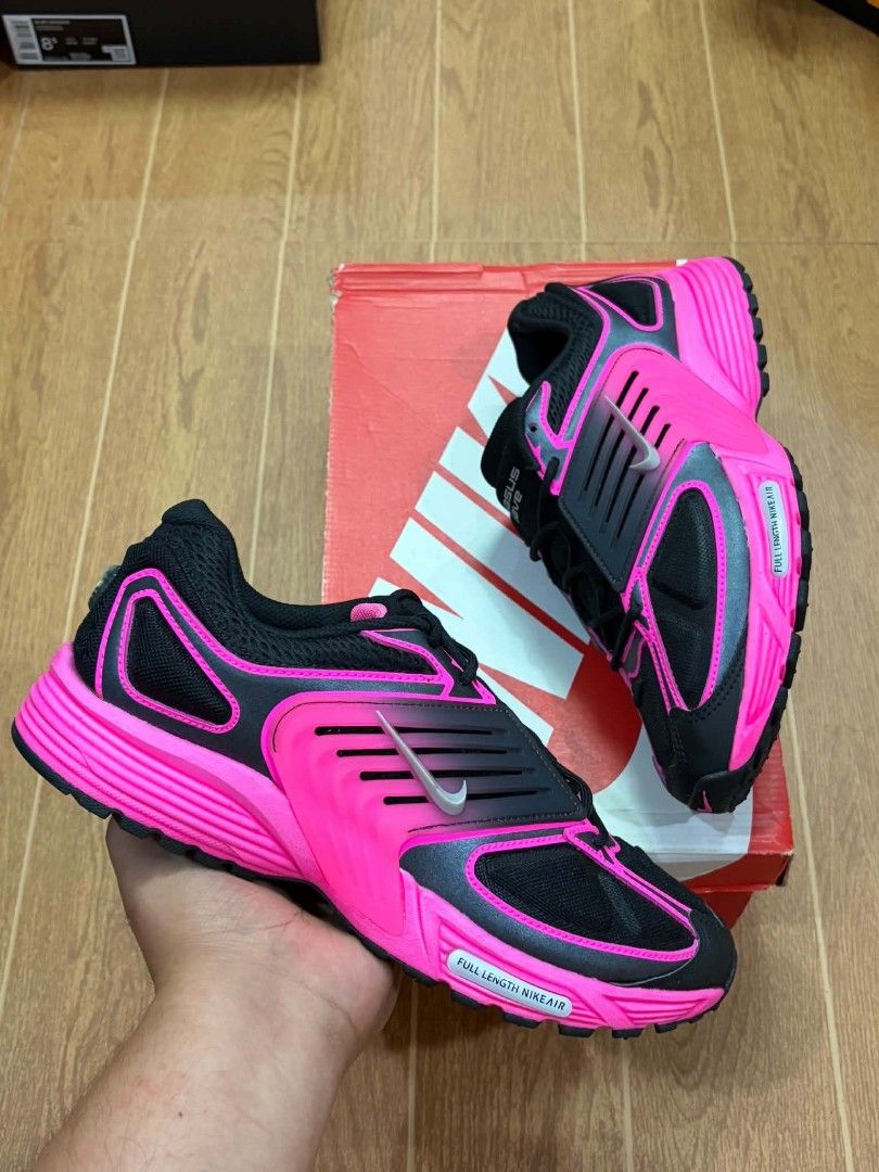 Nike Pegasus Wave "Black Pink" (Category: Sneakers) located in Manila. Submitted by ajaaafightt (Listing ID 1465016926, Image 1). Description: Nike Pegasus Wave "Black Pink" -Size 8US -Complete wt Box -Brandnew 3,995 only!.