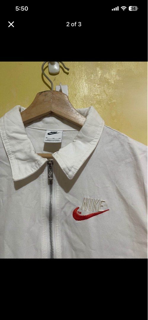 Nike Quarter Zip Polo (Category: Tshirts & Polo Shirts ) located in Calamba. Submitted by SwooshThrift (Listing ID 1464988121, Image 2). Description: Used once Size: XL Length: 27 Width: 22 9/10 condition No issue Calamba, Laguna.