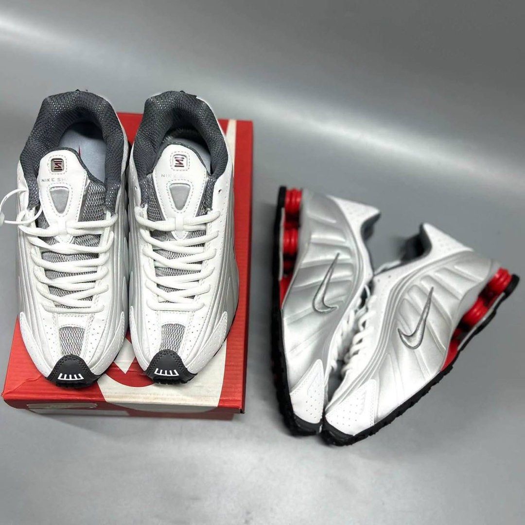 Nike Shok R4 (Category: Sneakers) located in Manila. Submitted by magicmike08 (Listing ID 1465013117, Image 1). Description: New stocks 💖 • sizes - (euro based) men: 41/42/43/44/45 📩 DM to order .