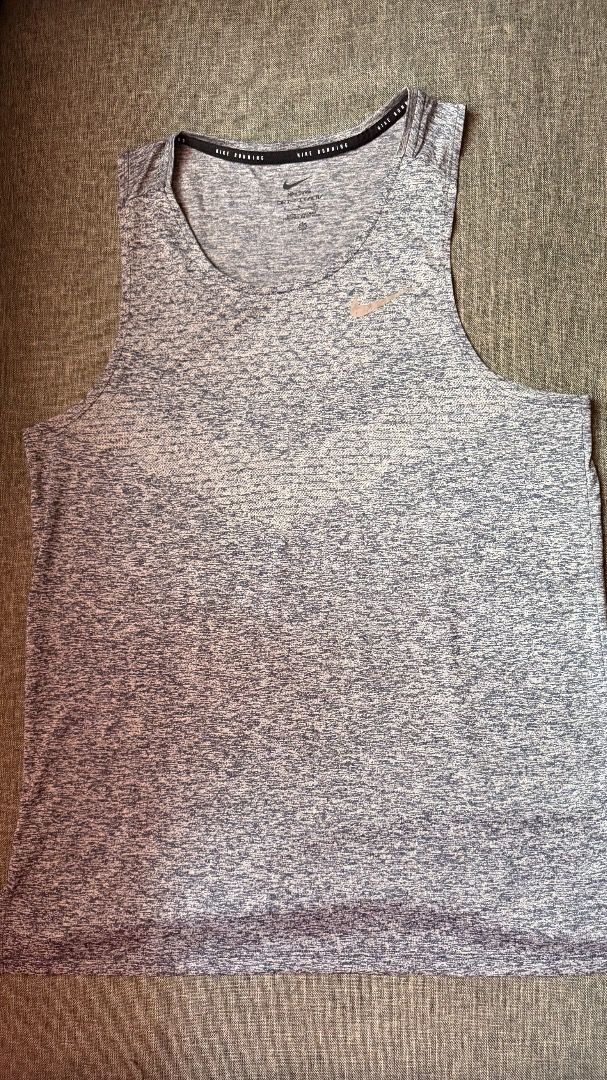 Nike Stride Running Tank Top | Thunder Blue | S | Drifit (Category: Activewear) located in Cainta. Submitted by goodstuffxiv (Listing ID 1465013323, Image 1). Description: - Nike Stride ADV Running Tank Top - Color: Thunder Blue - Size: S - Drifit - RFS: No longer fits me - Used less than 3 times MOP: GCash or bank transfer Buyer will shoulder shipping - Lalamove/JNT/LBC.