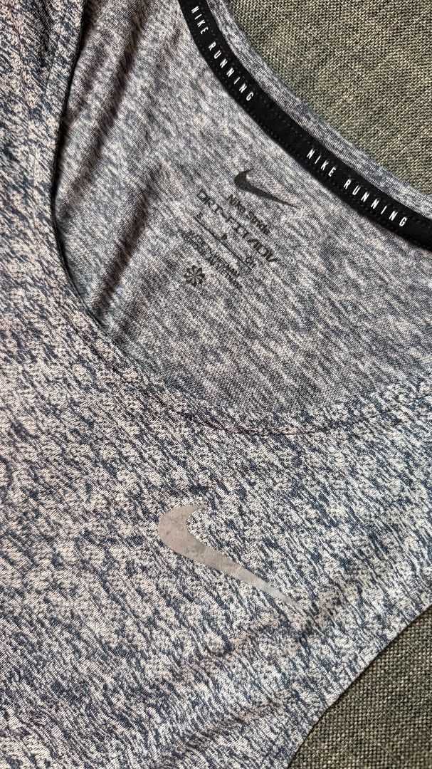Nike Stride Running Tank Top | Thunder Blue | S | Drifit (Category: Activewear) located in Cainta. Submitted by goodstuffxiv (Listing ID 1465013323, Image 3). Description: - Nike Stride ADV Running Tank Top - Color: Thunder Blue - Size: S - Drifit - RFS: No longer fits me - Used less than 3 times MOP: GCash or bank transfer Buyer will shoulder shipping - Lalamove/JNT/LBC.