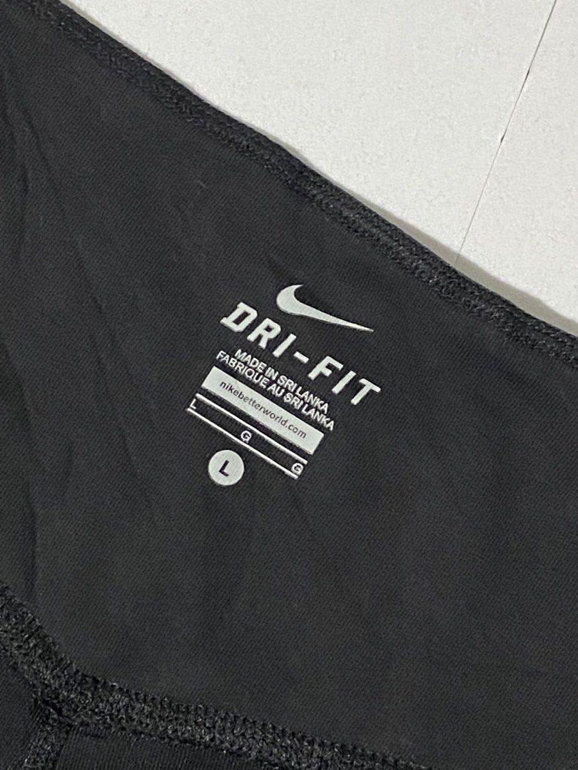 Nike women's black flared leggings (Category: Activewear) located in Naga. Submitted by jamesarkkkk (Listing ID 1465131237, Image 3). Description: .