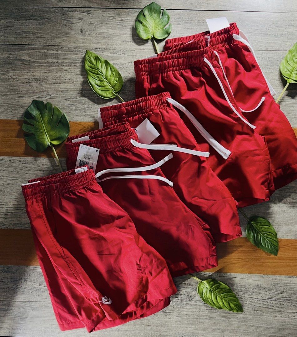 Nike woven shorts v1 (Category: Shorts) located in Quezon City. Submitted by akieo (Listing ID 1465153223, Image 1). Description: Woven Shorts available Red Brand new with tag Price 1,600 each** Qc Shipping available .