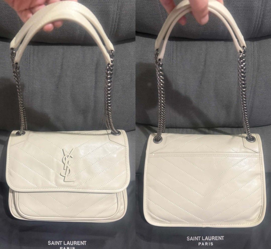 Niki Large (Category: Shoulder Bags) located in Quezon City. Submitted by luxxechic (Listing ID 1464996784, Image 3). Description: coded pure leather with dust bag gpod as new no issue japan prelo ed actual photo posted mop: gcash.