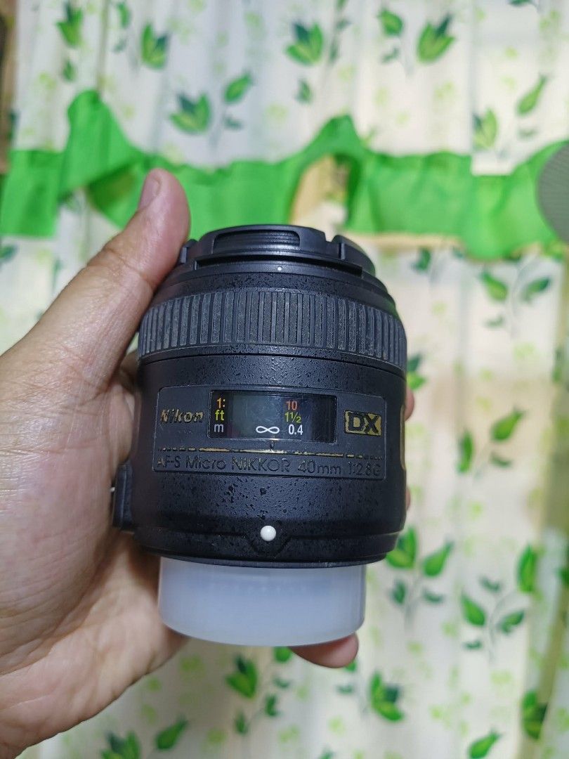 Nikon 40mm DX (Category: Lens & Kits) located in Caloocan City. Submitted by mr.carlo_dslr_laptop (Listing ID 1465050219, Image 1). Description: Nikon 40mm 2.8G DX Prime Lens Autofocus Lens 7k only 7,000 pesos 7,000 Gcash No issue Autofocus working Manual working Faded Labels only 7k cash Location Caloocan city Monumento.