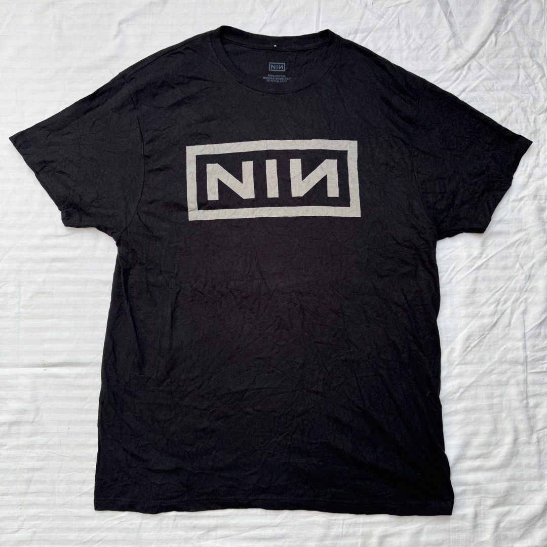 NINE INCH NAILS (Category: Tshirts & Polo Shirts ) located in Pasig City. Submitted by jaaard (Listing ID 1464983918, Image 1). Description: Good condition Size large 22.5x30.5 Vgood condition needwash Pm.