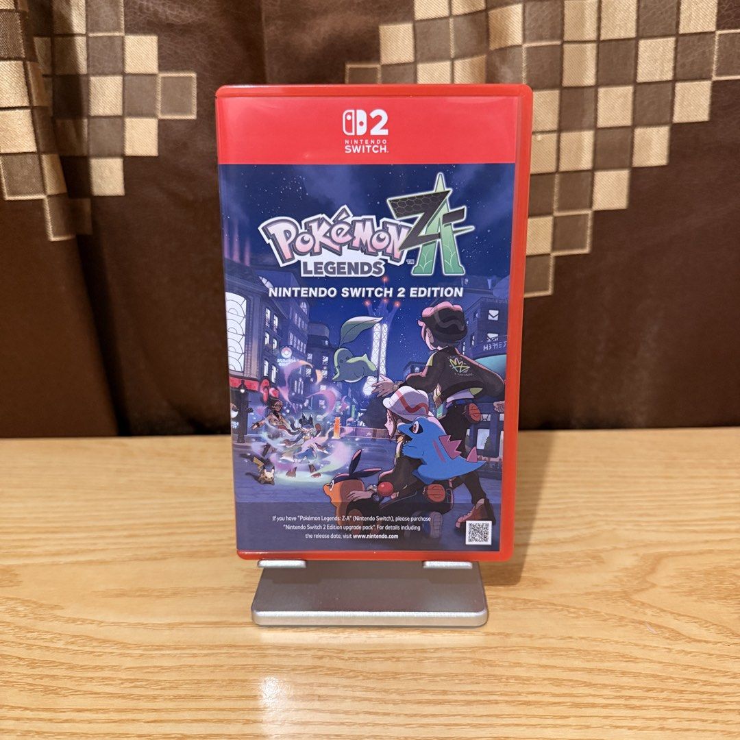 Nintendo Switch 2 : Pokemon Legend ZA (Category: Nintendo) located in Manila. Submitted by pokemew (Listing ID 1465107654, Image 1). Description: 🎮 FOR SALE: Pokémon Legend ZA – Nintendo Switch 2 ✨ Physical game, good condition and fully working. Perfect for Pokémon fans who love relaxing, creative, and adventure gameplay! 🌿🏡 📦 Complete with case/game card 💰 Price: ₱2,600 📍 Location: Quezon City 🚚 Shipping/Meet-up available 📩 PM if intere
