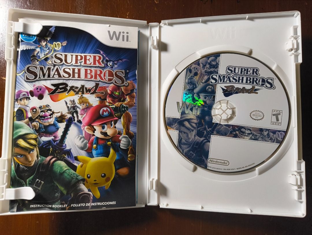 Nintendo Wii Games Bundle Super Mario Galaxy Smash Bros Brawl (Category: Nintendo) located in Paranaque City. Submitted by vall03 (Listing ID 1465052438, Image 3). Description: Wii Games Bundle - Games Included: Super Mario Galaxy and Super Smash Bros Brawl - Condition: Complete with original cases, and manuals - Discs not tested since I don't have access to a Wii - All games are US region *Sold as BUNDLE ONLY *Price is negotiable.