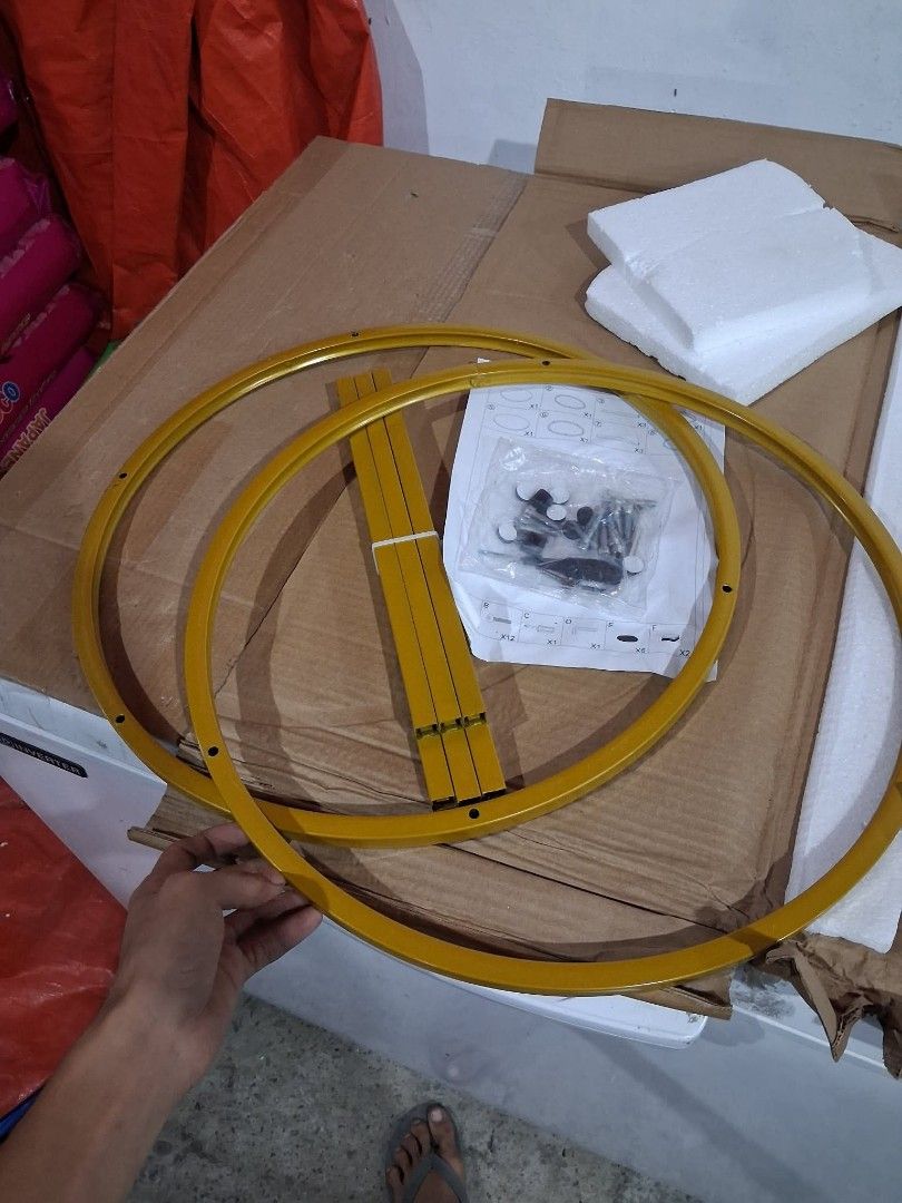 Nordic Center Table (Category: Tables & Sets) located in Marikina City. Submitted by renshie (Listing ID 1465125655, Image 3). Description: Nordic Center Table Marble White Brand New Disassemble with box we ship thru lalamove or in house rider Warehouse Price.
