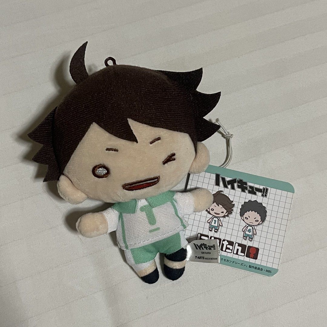 Oikawa Toru Nitotan (Category: Plushies & Soft Toys) located in Manila. Submitted by 1989toru (Listing ID 1465007436, Image 1). Description: Nitotan has no issues. Tag is in good condition..