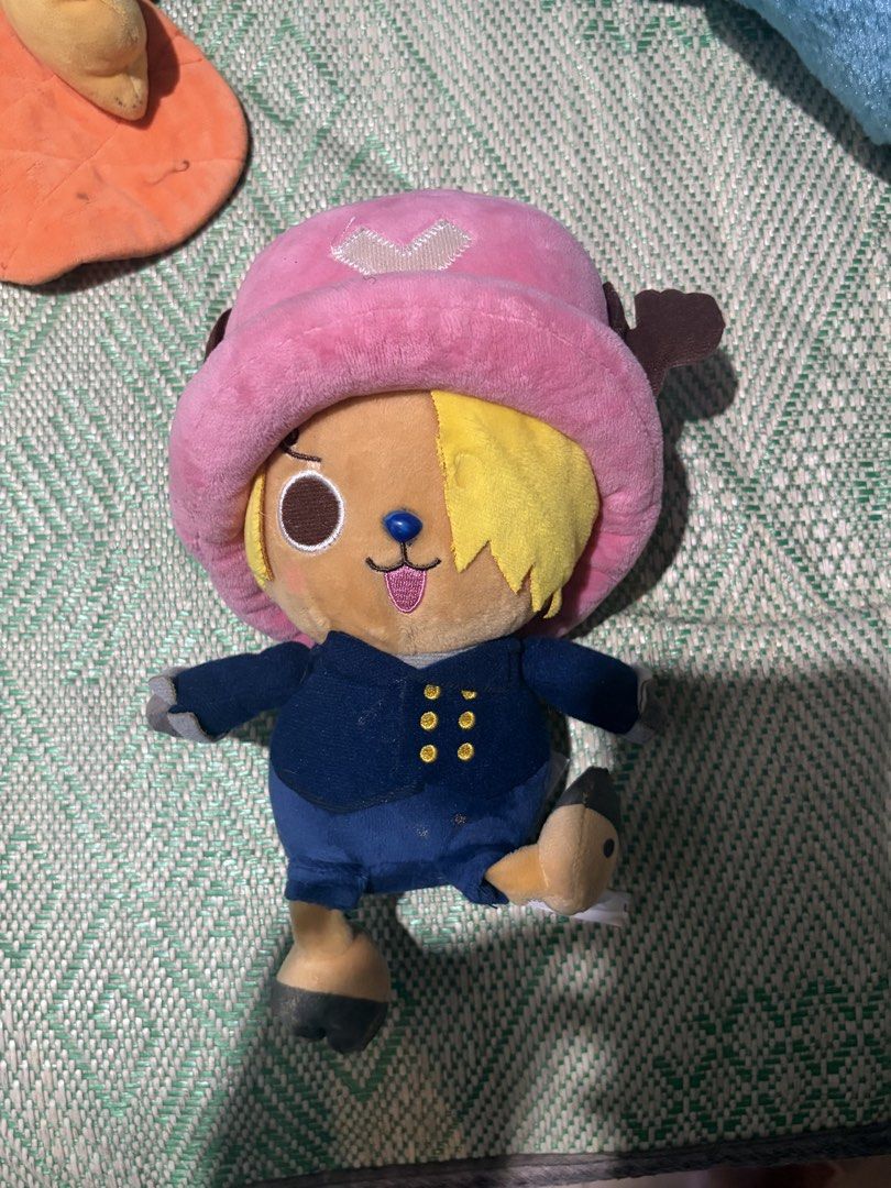 One Piece Chopper Plush Sanji Crossover (Category: Plushies & Soft Toys) located in Manila. Submitted by _comfort.corner (Listing ID 1465063504, Image 1). Description: 📌 PAYMENT FIRST BASIS 📌 DP FOR 3 DAYS RESERVATION 📌 NO COD 📌 PRICE + SF 💸 MOP: Gcash/PNB 🚚 Via J&T/Flash/Lalamove .