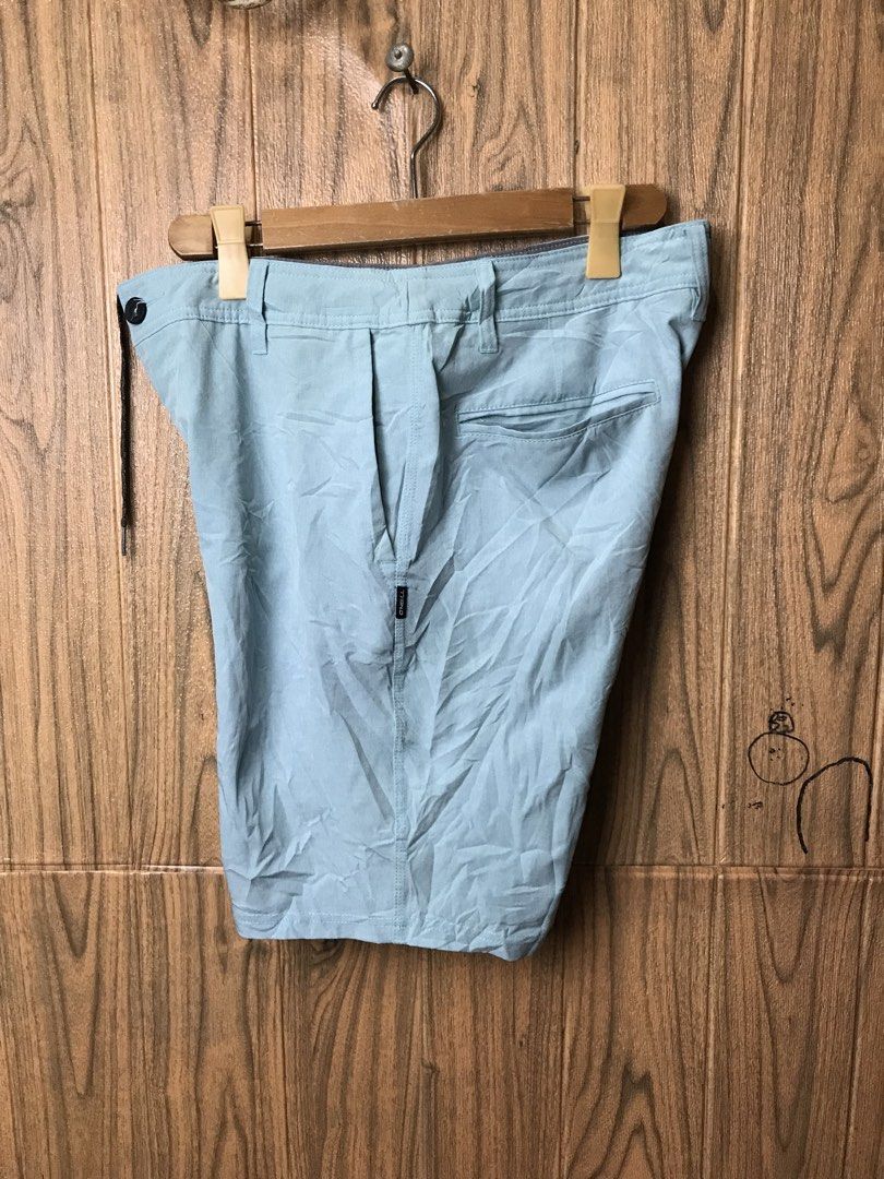O'Neill Hybrid Hyperfreak Shorts Size 32 (Category: Shorts) located in Aloguinsan. Submitted by jayhooukay (Listing ID 1465063674, Image 2). Description: - stretchable - Brand/Model: O'Neill Hyperfreak Hybrid Shorts - Size: 32 Waist - Color: Light Blue - Material: 94% Polyester, 6% Elastane (Hyperfreak pro stretch fabric with Hyperdry technology) - Fit: Standard fit - Details: Button closure, zip fly, and back pocket - Origin: Made in China.