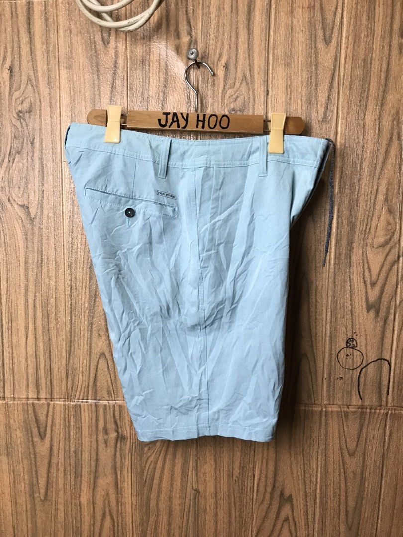 O'Neill Hybrid Hyperfreak Shorts Size 32 (Category: Shorts) located in Aloguinsan. Submitted by jayhooukay (Listing ID 1465063674, Image 1). Description: - stretchable - Brand/Model: O'Neill Hyperfreak Hybrid Shorts - Size: 32 Waist - Color: Light Blue - Material: 94% Polyester, 6% Elastane (Hyperfreak pro stretch fabric with Hyperdry technology) - Fit: Standard fit - Details: Button closure, zip fly, and back pocket - Origin: Made in China.