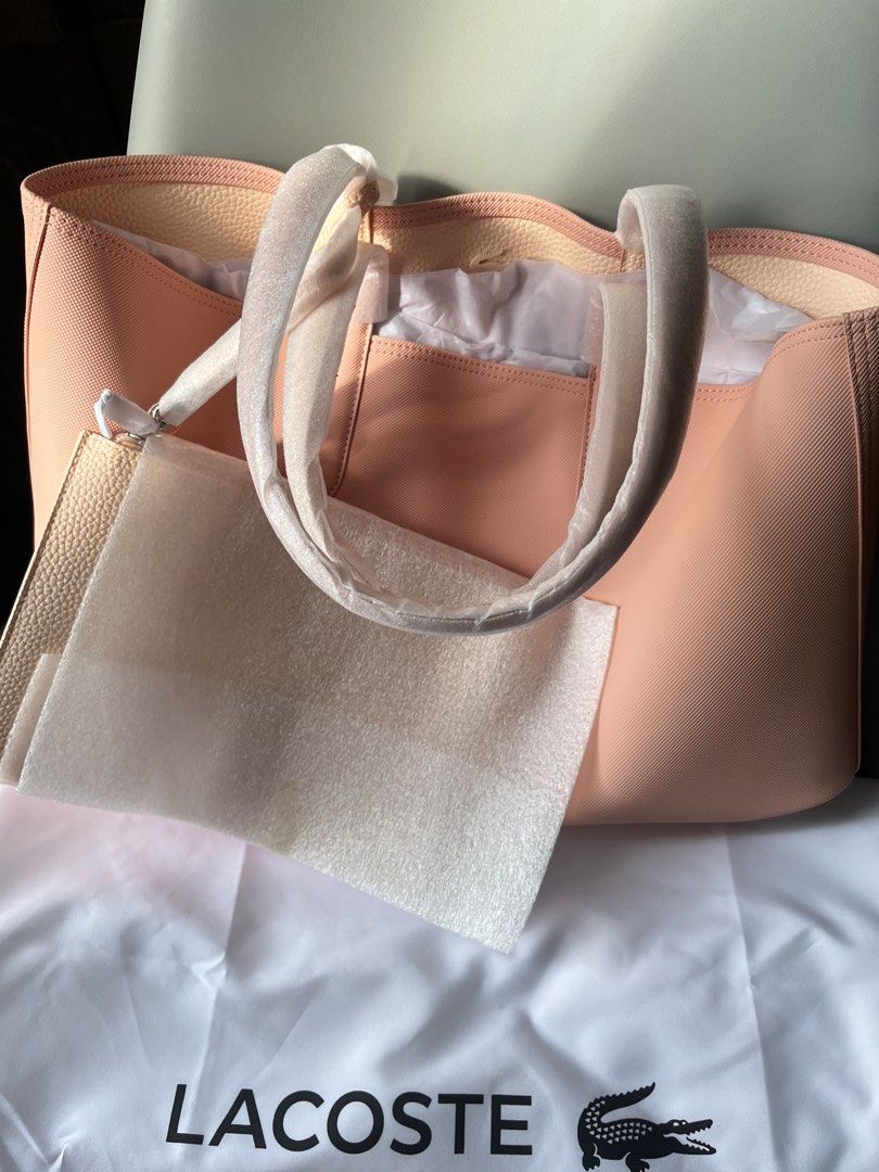 Original Lacoste Reversible Tote Bag (Category: Tote Bags) located in Manila. Submitted by katelee16 (Listing ID 1465027660, Image 2). Description: Brandnew! I already removed the tags. Color is Miami Angiefrom lacoste.