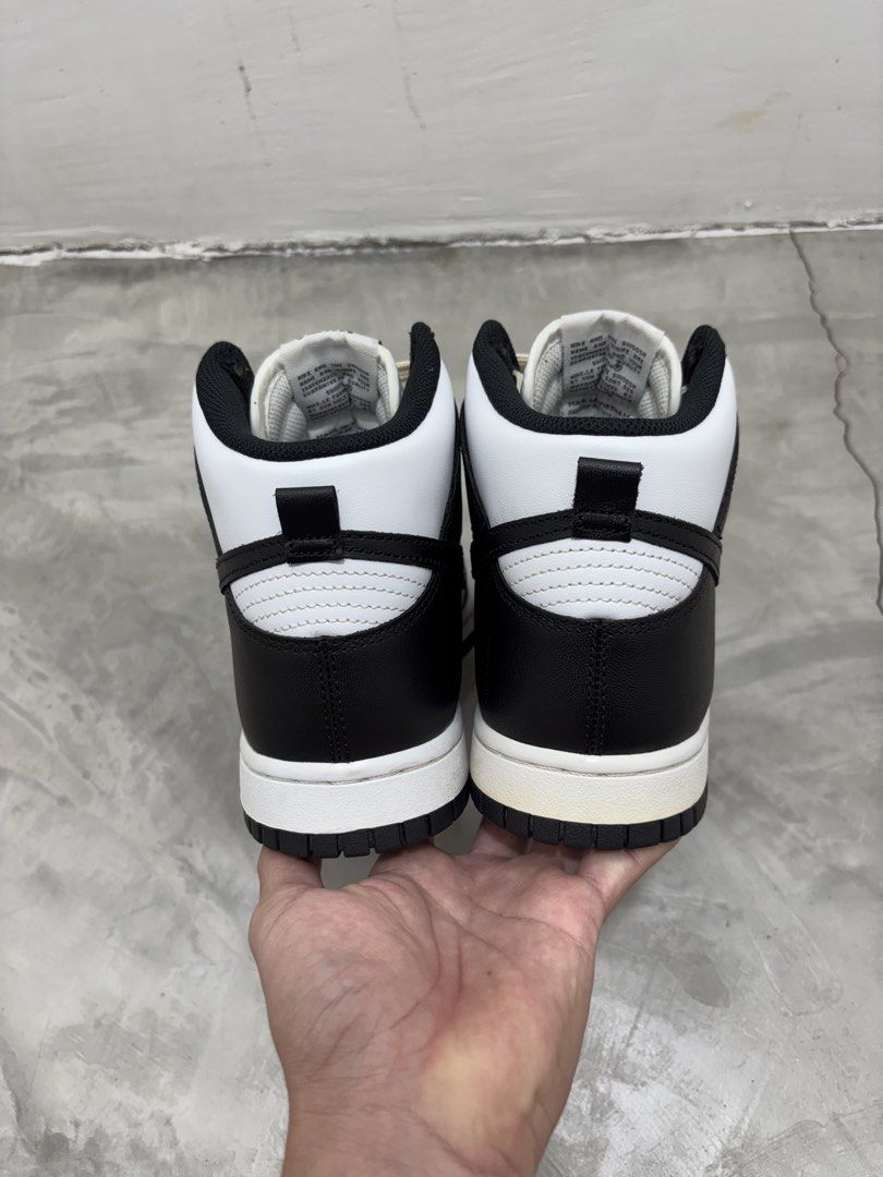 Original Nike Dunk High Panda 💯 (Category: Sneakers) located in Tarlac. Submitted by outsource.psg (Listing ID 1465013724, Image 3). Description: Original Nike Dunk High (Panda) 💯 8 Men Like New (Used Once) Complete with Box P1999 + sf Dm Sure Buyer 🤍 .