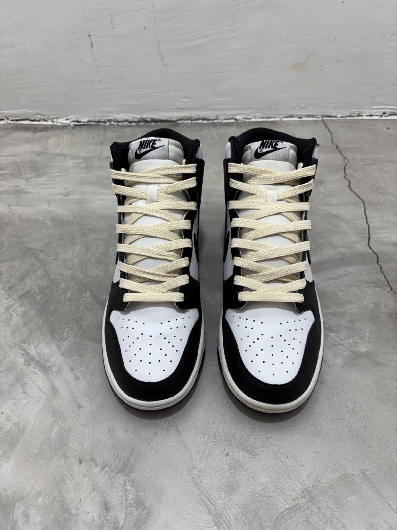Original Nike Dunk High Panda 💯 (Category: Sneakers) located in Tarlac. Submitted by outsource.psg (Listing ID 1465013724, Image 2). Description: Original Nike Dunk High (Panda) 💯 8 Men Like New (Used Once) Complete with Box P1999 + sf Dm Sure Buyer 🤍 .