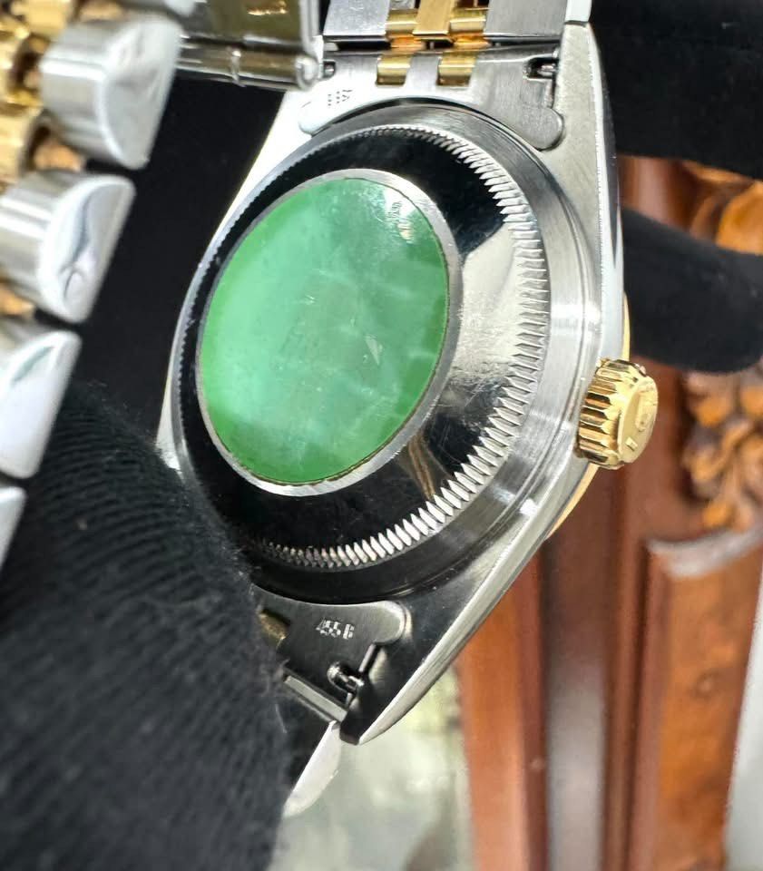 Original Rolex (Category: Luxury Watches) located in Manila. Submitted by chloe_luxuries (Listing ID 1465163340, Image 3). Description: Guaranteed Original Rolex Datejust 36mm Reference no.16233 Serial S Gold and stainless steel Like new condition unpolished Comes with box and manual lost cert. Pm for those interested .