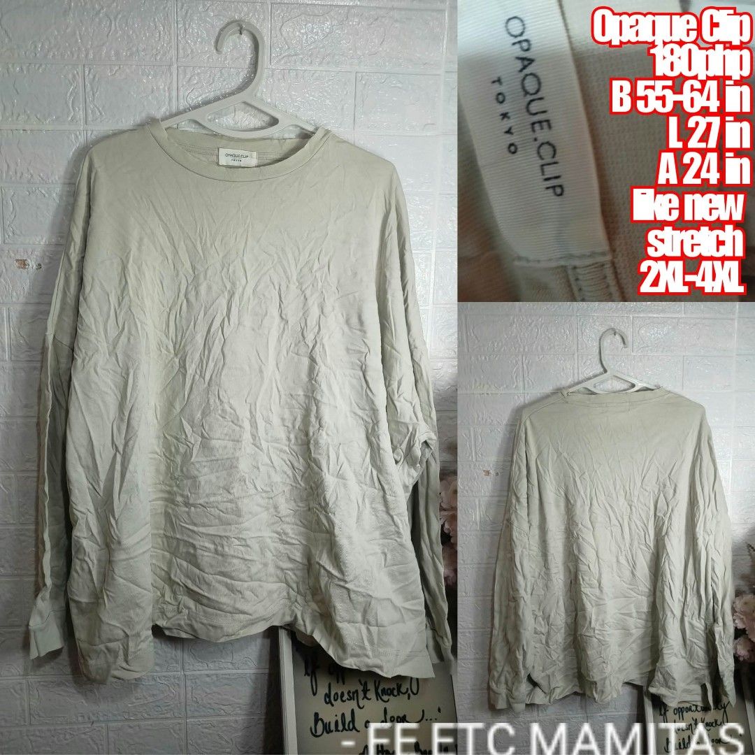 Oversized Longsleeve sweater 2XL-4XL (Category: Longsleeves) located in Santa Maria. Submitted by usbrands1987 (Listing ID 1465114472, Image 1). Description: .