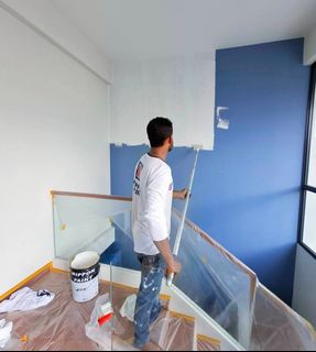 🔥Plastering Service/🔥painting Service/Limewash Painting/Momento painting/Design wall/Feature Wall/PU epoxy Paint/Epoxy Floor Paint/Varnish Polish/Dismantle & Disposal Service/Grouting Service/Hacking Service/Oil Paint Service/Cement Screeding/Self-Leveling/House Painting/Home Painting  Collection item 3