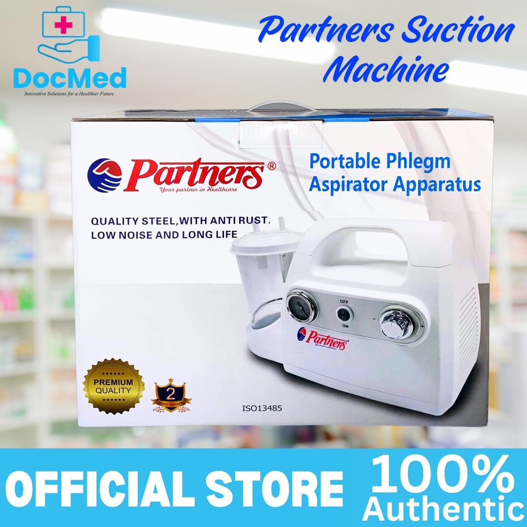 PARTNERS SUCTION MACHINE (Category: Medical Supplies & Tools) located in Quezon City. Submitted by iamzee_26 (Listing ID 1465018702, Image 3). Description: .
