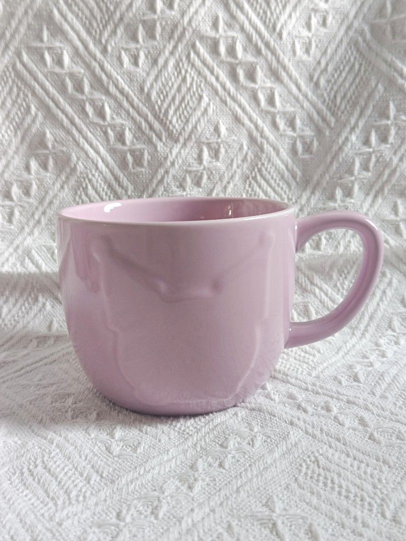 Pastel color Ceramic Coffee Mugs (Category: Coffee & Tea Tableware) located in Davao. Submitted by khyyoczon (Listing ID 1465086903, Image 3). Description: - 100 each or buy 3 for 280 pesos - Perfect for a Family of 3 😊 - Glossy finish with a smooth texture and embossed design - Rounded bowl shape with comfortable curved handles - Space-saving stackable design - Clean interiors with no chips or cracks.