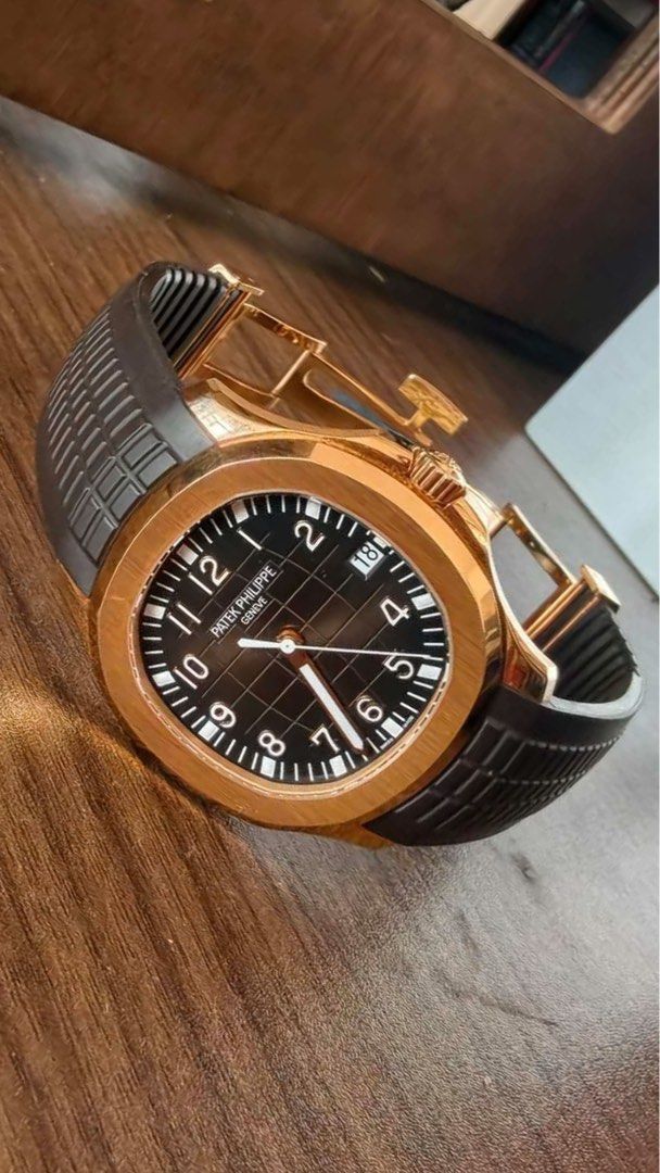 Patek Philippe Aquanaut RG (Category: Luxury Watches) located in Mandaluyong City. Submitted by thesolelicitormnl (Listing ID 1464972256, Image 1). Description: Patek Philippe Aquanaut 40.8mm “Tropical” Ref. 5167R full set! 2019 year model Rush selling! Dm if interested 📲.