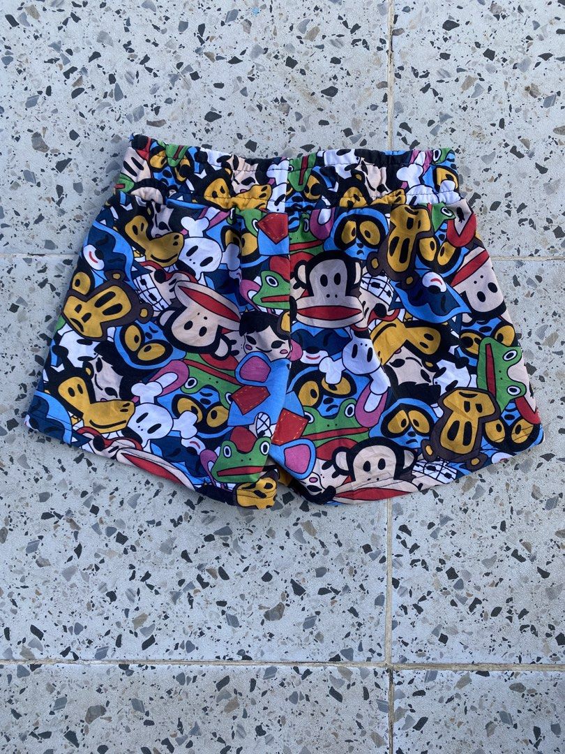 Paul Frank AOP Womens Shorts (Category: Shorts) located in Bulacan. Submitted by badass.thrift.finds (Listing ID 1464982811, Image 2). Description: Paul Frank AOP Womens Shorts 26-28 waist Garterize 12 Length Issue(s): cut tag & missing drawstring .