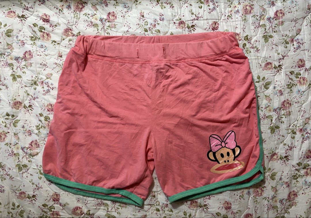 Paul Frank Coral Pink Short (Category: Shorts) located in Muntinlupa City. Submitted by herellas0504 (Listing ID 1465112798, Image 1). Description: Paul Frank Coral Pink Short Mine: 200 | Lock: 350 —————————————— size: 27-30 up waistline missing waist strap/lace only, still in good condition Length: 12 inch.