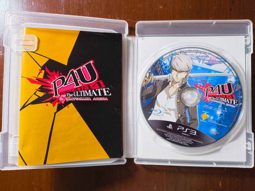 Persona 4 Arena and Ketsui PS3 Games Bundle (Category: PlayStation) located in Paranaque City. Submitted by vall03 (Listing ID 1465051347, Image 3). Description: PS3 Games bundle - Persona 4 Arena (R3) - Ketsui Kizuna Jigoku Tachi Extra (R2)(Import) - Condition: Complete with original cases, and manuals - Discs not tested since I don't have access to a PS3 *Sold as BUNDLE ONLY *Price is negotiable.