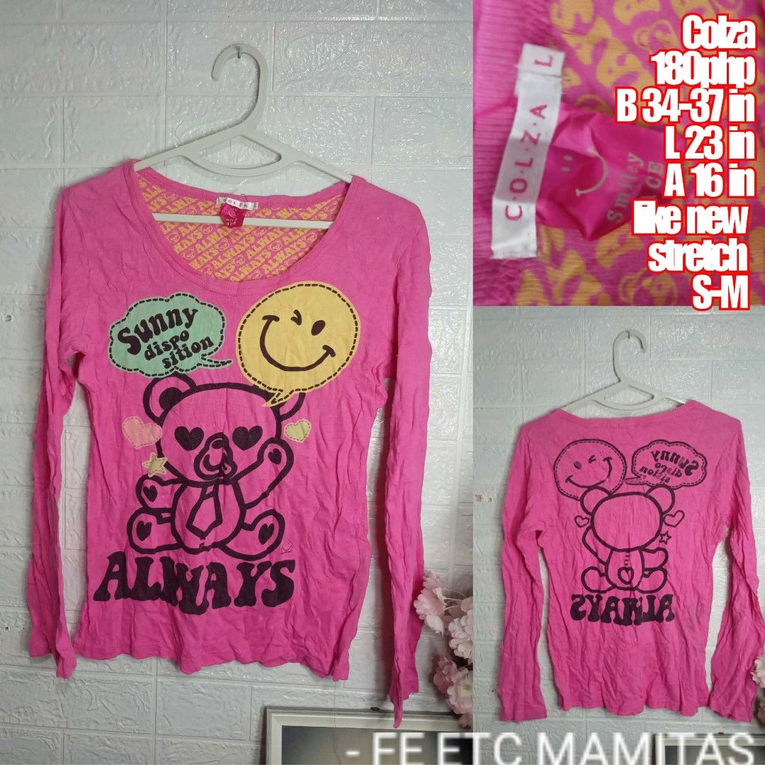 Pink bear Longsleeve SM (Category: Longsleeves) located in Santa Maria. Submitted by usbrands1987 (Listing ID 1465121703, Image 1). Description: .