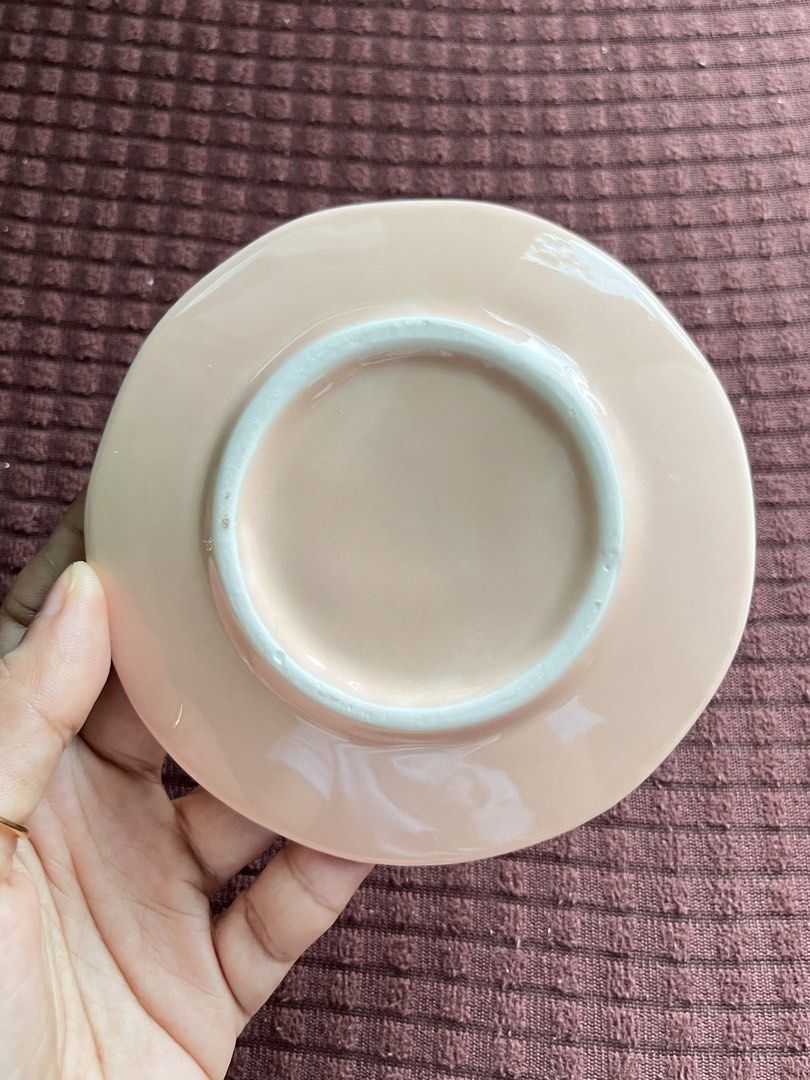 Pink Ceramic Coaster (Category: Dinnerware & Cutlery) located in Rizal. Submitted by ayathrifts (Listing ID 1464702346, Image 2). Description: feel free to msg me for inquiries! :).