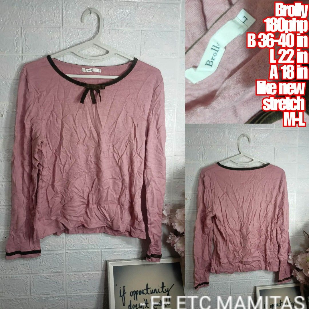 Pink knit Longsleeve blouse M-L (Category: Longsleeves) located in Santa Maria. Submitted by usbrands1987 (Listing ID 1465113356, Image 1). Description: .