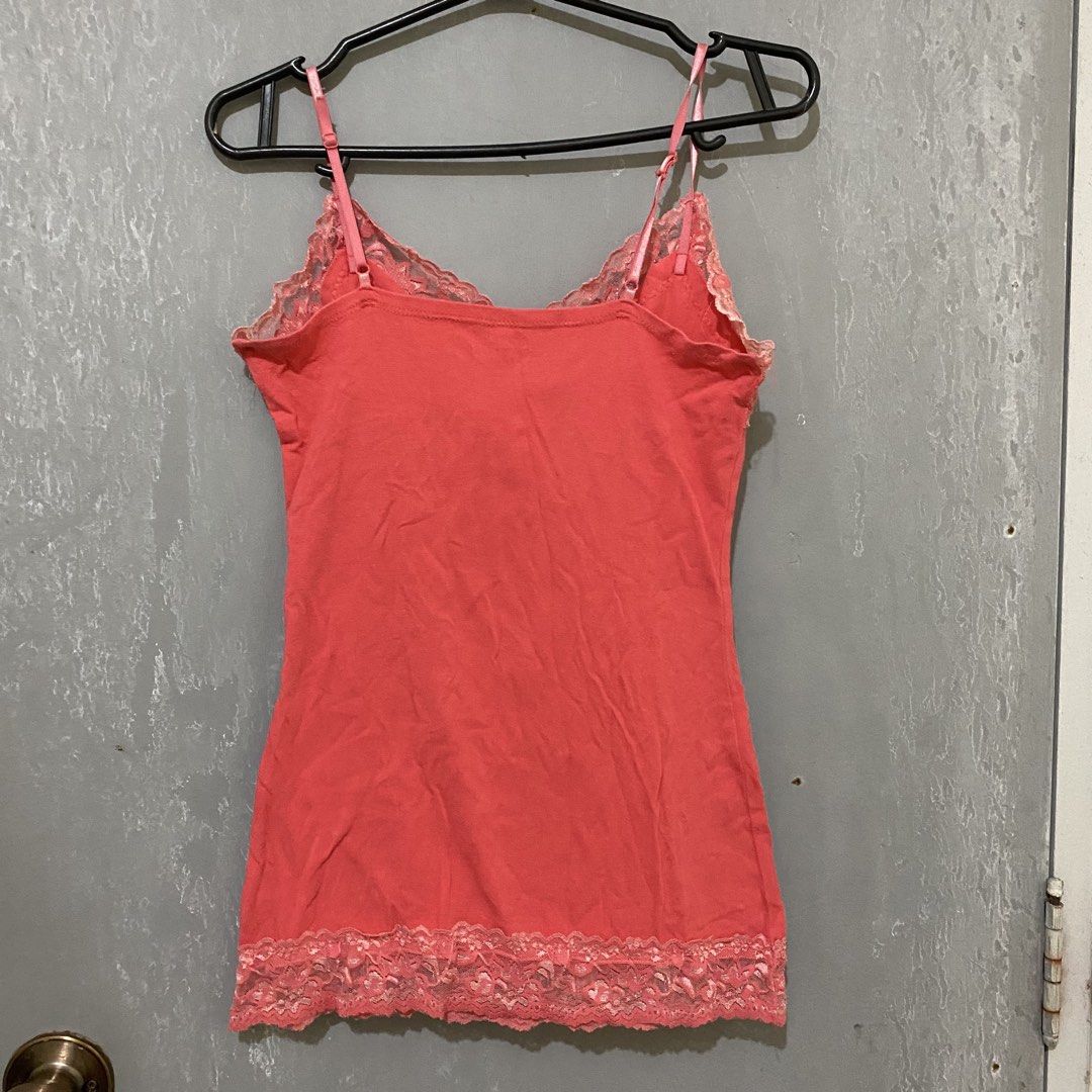 Pink Lace Cami Top (Category: Sleeveless) located in Quezon City. Submitted by lovelylittlepreloves (Listing ID 1464977881, Image 3). Description: .