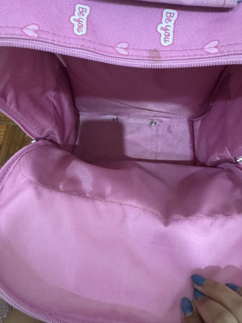 Pink Peppa Pig Unicorn Rolling Backpack School Bag (Category: Backpacks) located in Paranaque City. Submitted by monduffcloset (Listing ID 1465148355, Image 2). Description: • PRICE IS NEGOTIABLE •Features both smooth-rolling wheels with an extendable handle and padded backpack straps •Main compartment with pink lining plus convenient purple mesh side pockets •rfs: only used for baby bag for shs.