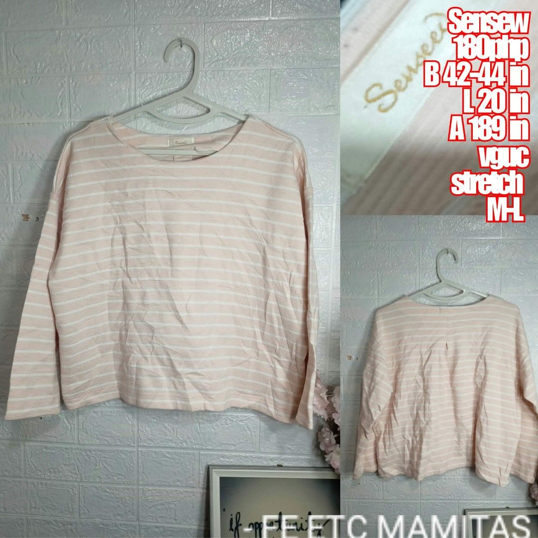Pink stripes Longsleeve (Category: Longsleeves) located in Santa Maria. Submitted by usbrands1987 (Listing ID 1465117912, Image 1). Description: .