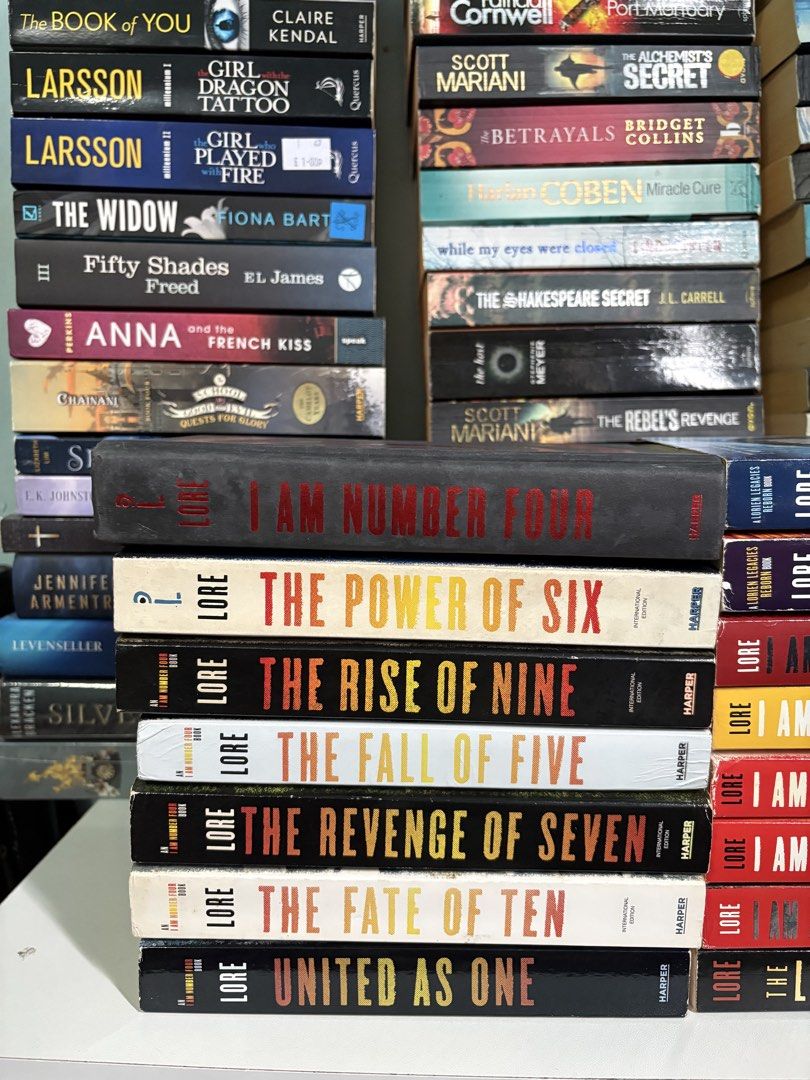 Pittacus Lore Bundle (Lorien Legacies Series) (Category: Storybooks) located in Pasay City. Submitted by previous.chapters (Listing ID 1464992456, Image 2). Description: Orders can be PAYO or COD Please note price listed is PAYO price, for COD orders there will be an additional fee due to shapi deductions. 📍Location: Pasay City 💵MOP: Gcash | Bank Transfer 🚚MOD: Shapi Check Out | Lalamove 📚Happy Book Shopping!📚.