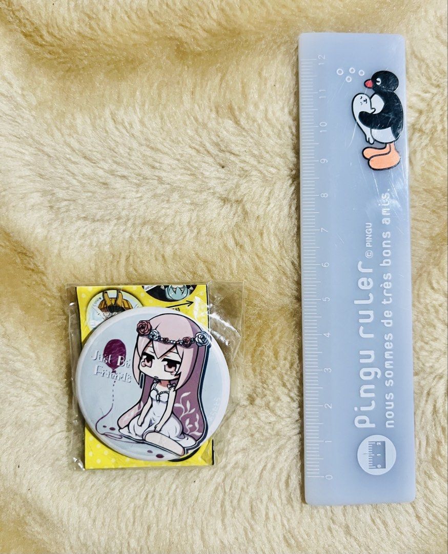 PJSK Merchandise/Goods (per item/take all) (Category: Character Goods) located in Taguig. Submitted by lae.onlineshop (Listing ID 1465113442, Image 3). Description: PJSK Merchandise/Goods *Not all are Official. May or may not have original packaging, AS IS. *THE COLOR MAY SLIGHTLY DIFFER FROM ACTUAL DUE TO LIGHTING AND/OR SCREEN RESOLUTION. *Ruler used as size reference is 12cm. OPEN FOR TAKE ALL‼️ Photo 2: 120.00 Ena Shinonome Bromide *Project S