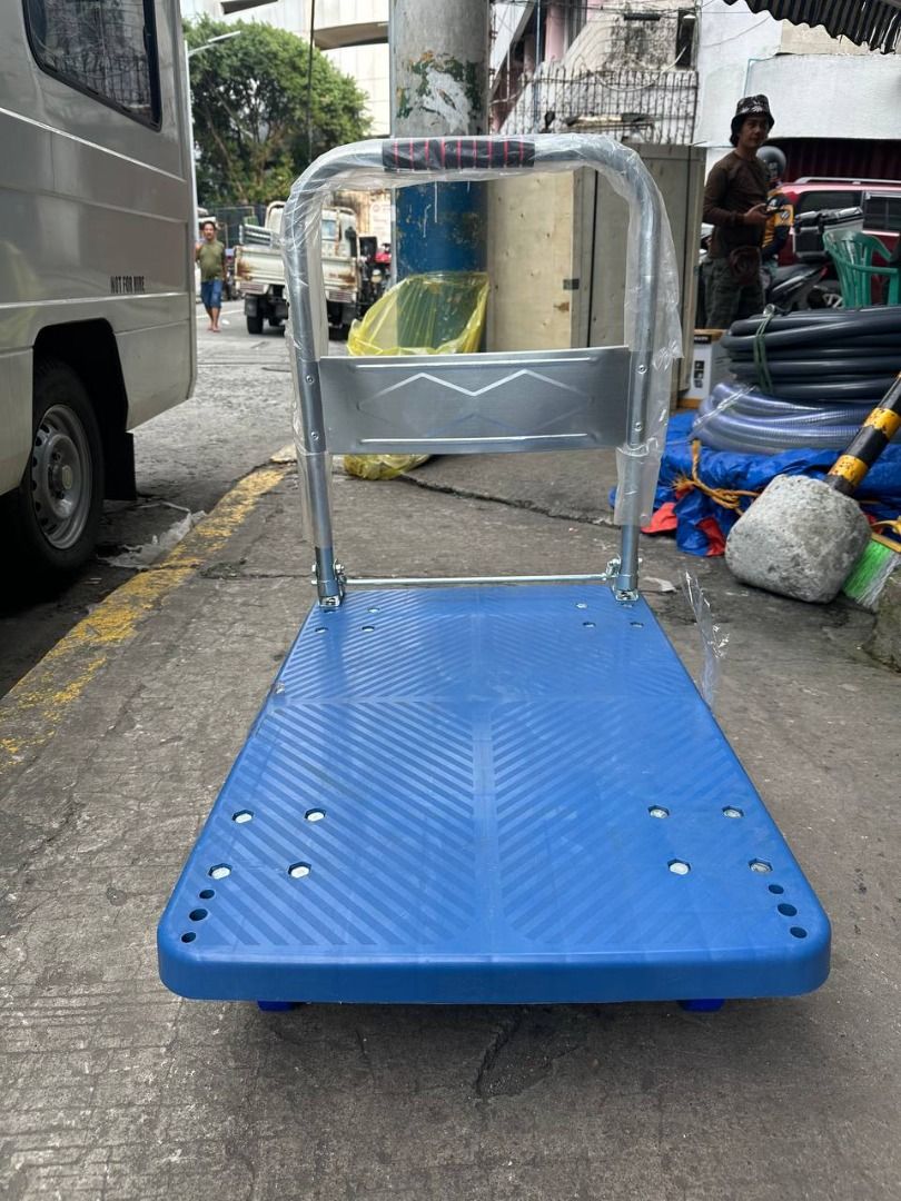 Plastic Platform Push Cart Code: B-9-003 Specs: 60x90cm (300kg) (Category: Other Home Furniture) located in Manila. Submitted by ramoseliza33488 (Listing ID 1465045253, Image 3). Description: .